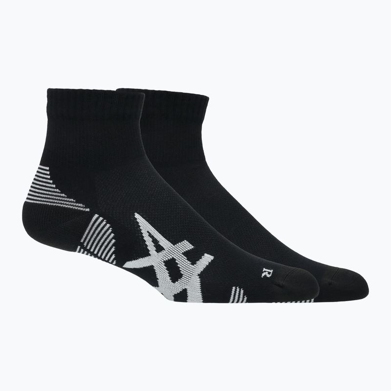 Шкарпетки ASICS Cushioned Quarter 2 пари performance black/performance black
