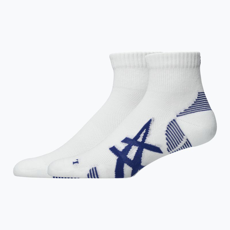 Шкарпетки ASICS Cushioned Quarter 2 пари brilliant white/asics blue 2