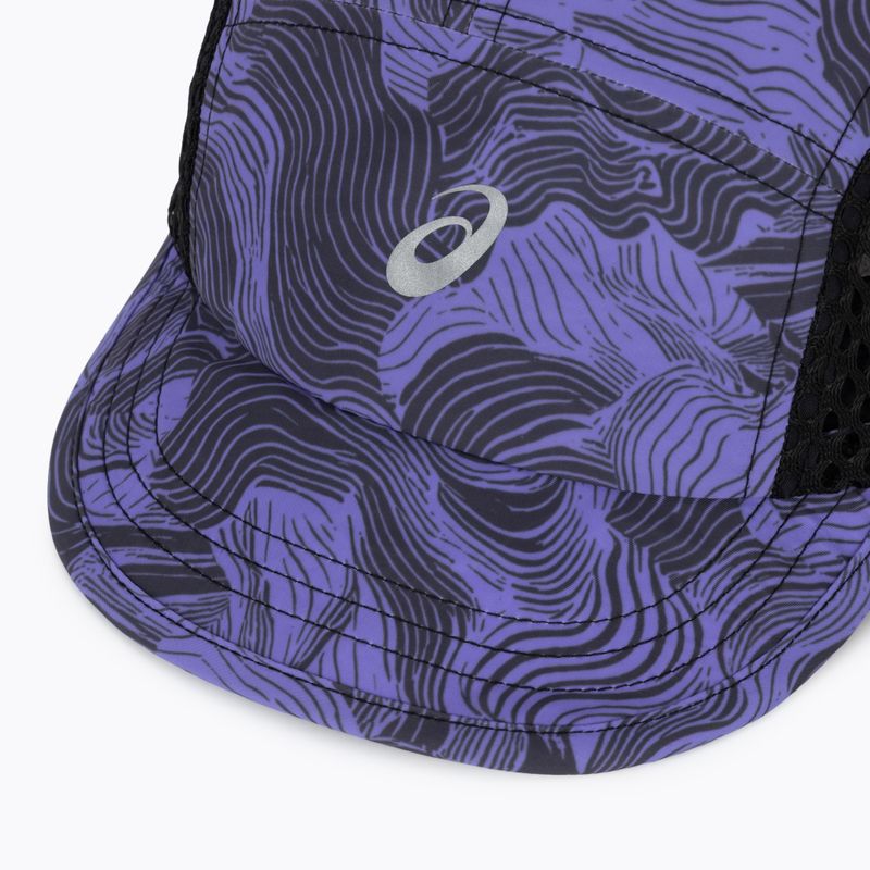 Кепка з козирком ASICS Fujitrail Graphic amethyst/cream 3