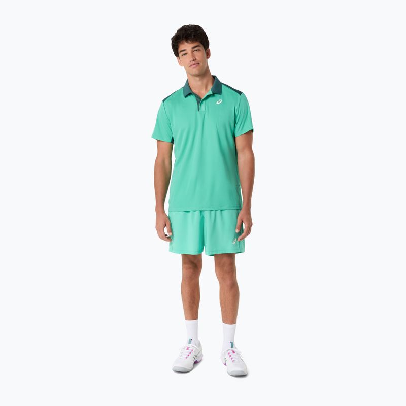 Футболка поло чоловіча ASICS Court Polo aurora green 5