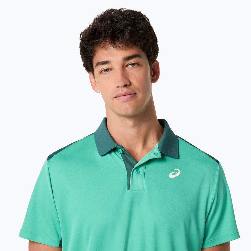 Футболка поло чоловіча ASICS Court Polo aurora green 6