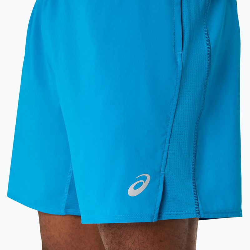 Шорти для бігу чоловічі ASICS Icon 7IN aegean blue/cream 8