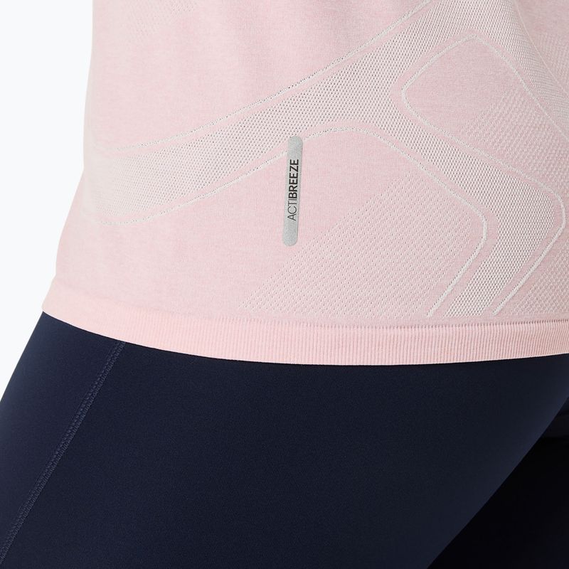 Футболка для бігу жіноча ASICS Seamless morganite/crystal pink 7
