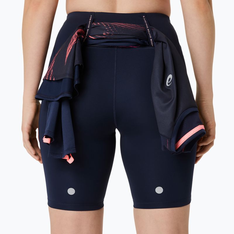 Шорти для бігу жіночі ASICS Road High Waist 8IN Sprinter midnight 9