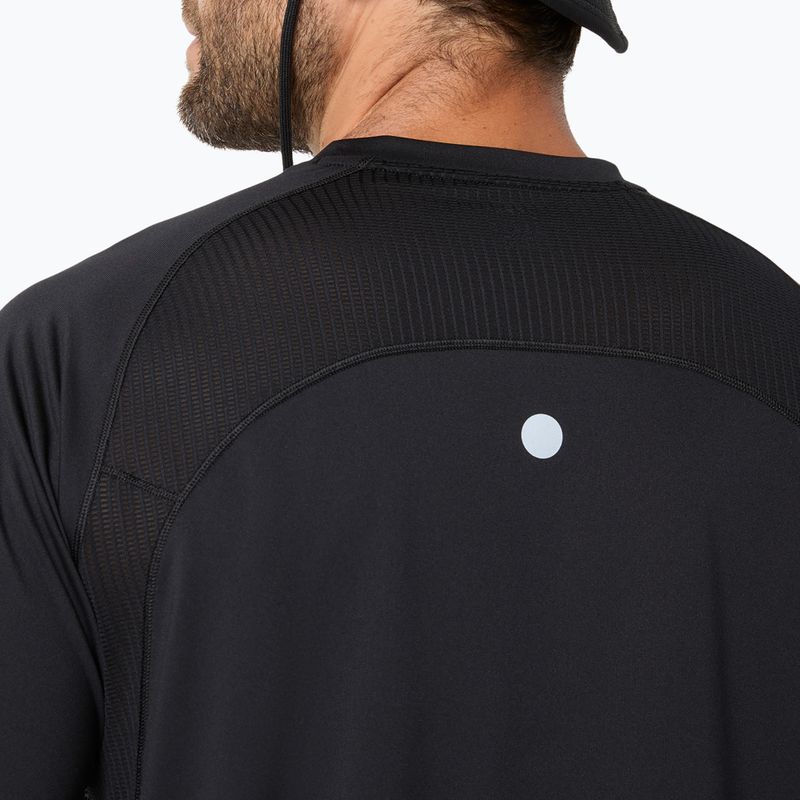 Чоловіча бігова футболка ASICS Road Fade SS performance black/cream 6