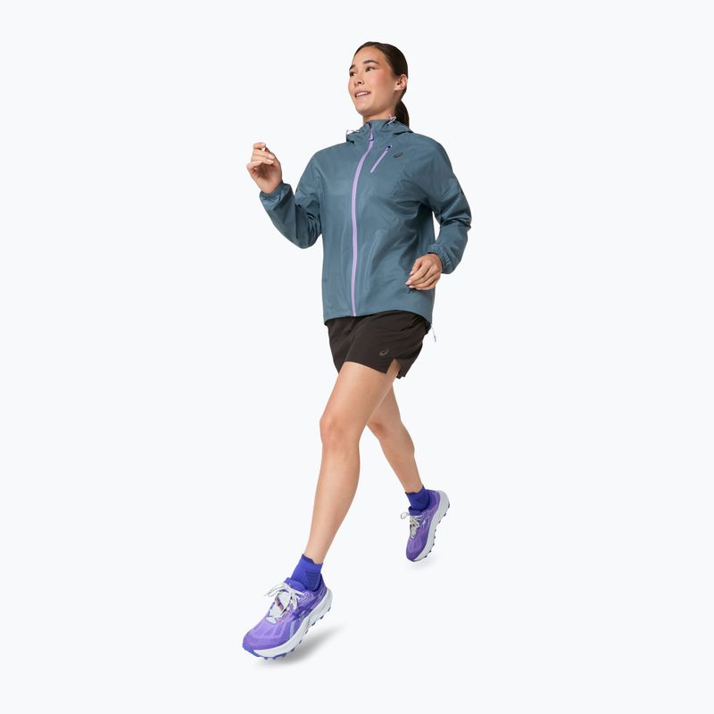 Куртка для бігу жіноча ASICS Fujitrail Elite Waterproof ironclad 2