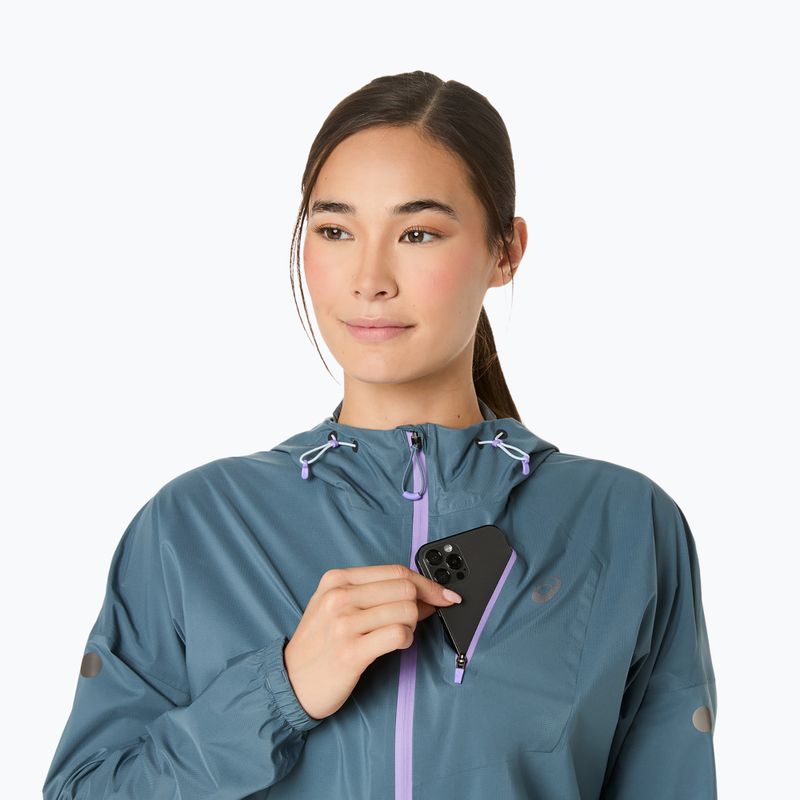 Куртка для бігу жіноча ASICS Fujitrail Elite Waterproof ironclad 6