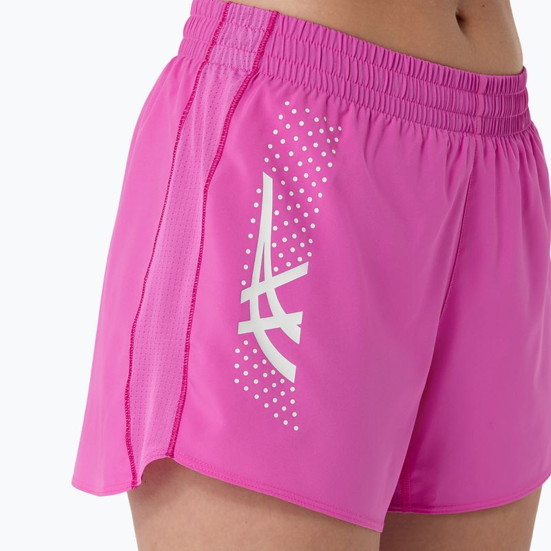 Шорти для бігу жіночі ASICS Icon 4IN digital sakura 5