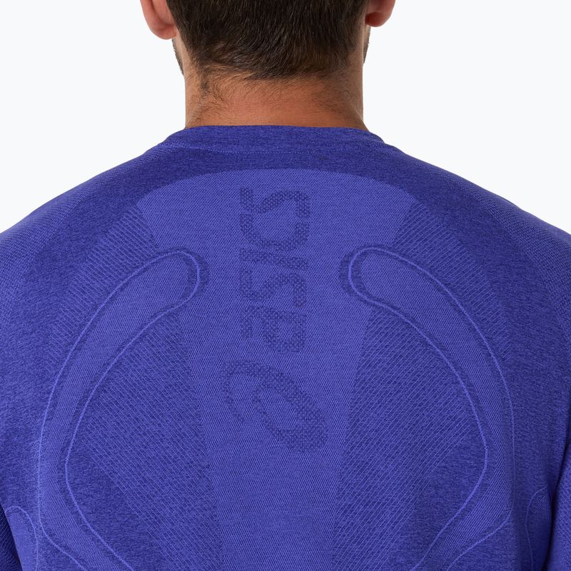 Чоловіча бігова лонгслівка ASICS Road Seamless cobalt burst/eggplant 6