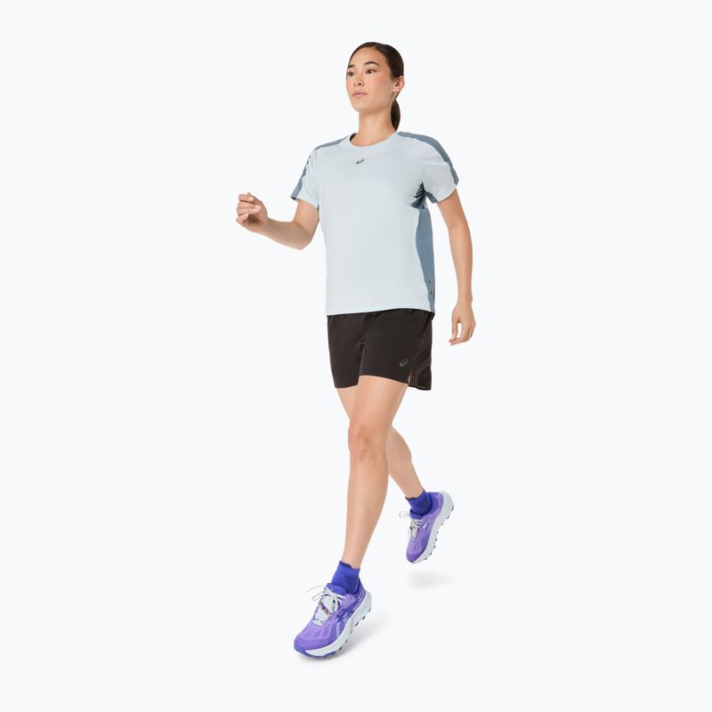 Футболка для бігу жіноча ASICS Fujitrail Elite Top cool grey/ironclad 2