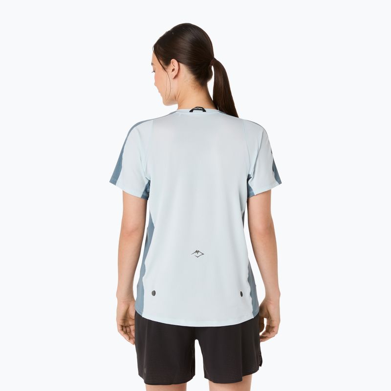 Футболка для бігу жіноча ASICS Fujitrail Elite Top cool grey/ironclad 3
