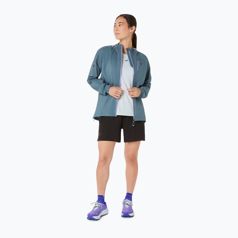 Футболка для бігу жіноча ASICS Fujitrail Elite Top cool grey/ironclad 9