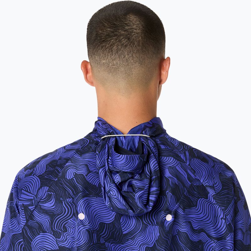 Чоловіча куртка для бігу ASICS Fujitrail Packable cobalt burst/indigo blue/cream 8