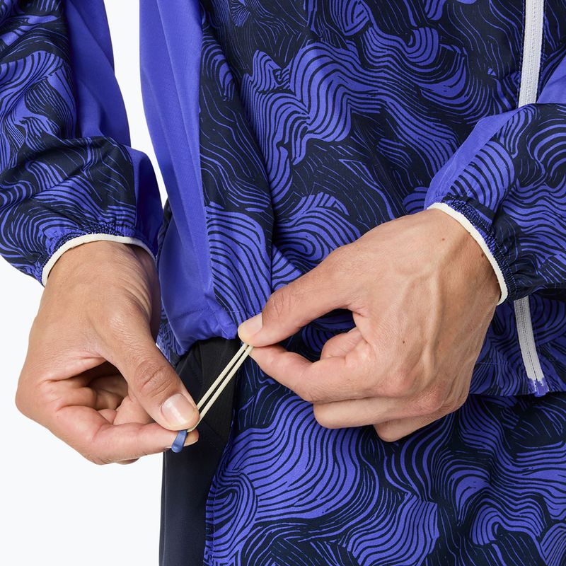 Чоловіча куртка для бігу ASICS Fujitrail Packable cobalt burst/indigo blue/cream 9