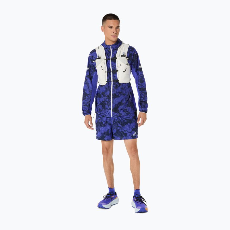 Чоловіча куртка для бігу ASICS Fujitrail Packable cobalt burst/indigo blue/cream 12