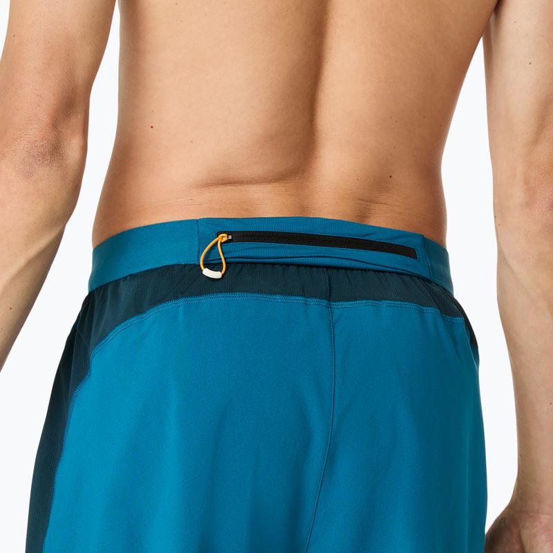 Шорти для бігу чоловічі ASICS Road 7IN tranquil teal/dark teal/yamabuki 8