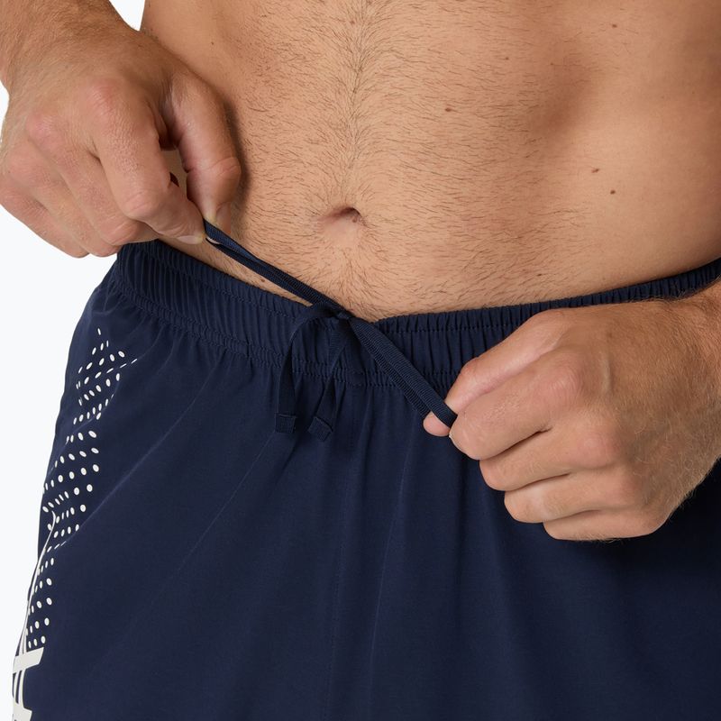 Штани для бігу чоловічі ASICS Icon midnight/cream 7