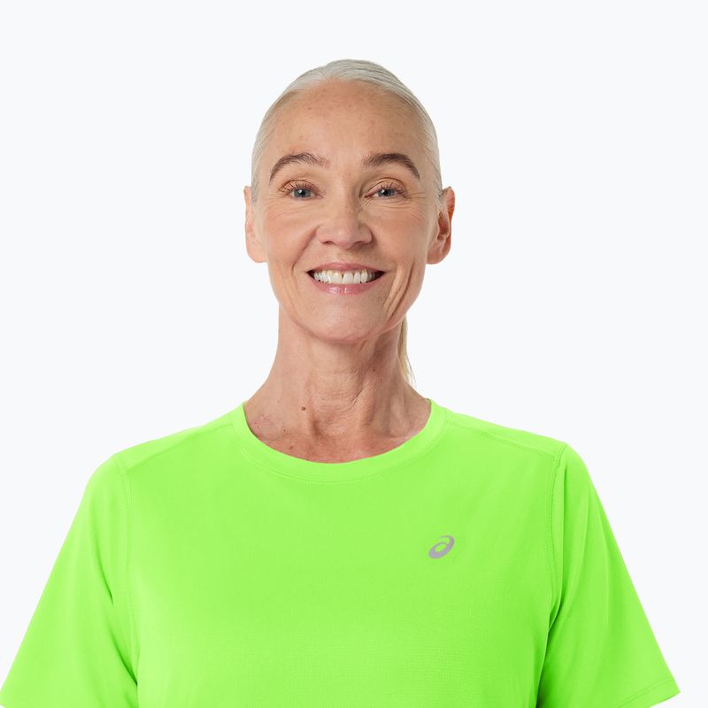 Жіноча бігова футболка Asics Core SS illuminate green 5