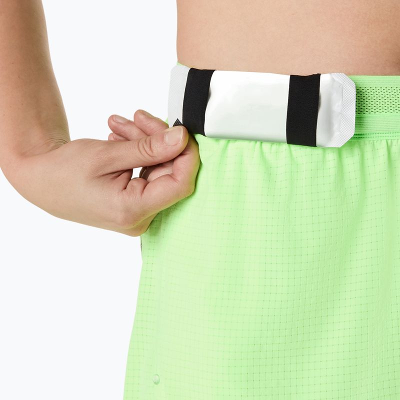 Шорти для бігу жіночі ASICS Metarun Split illuminate green 10