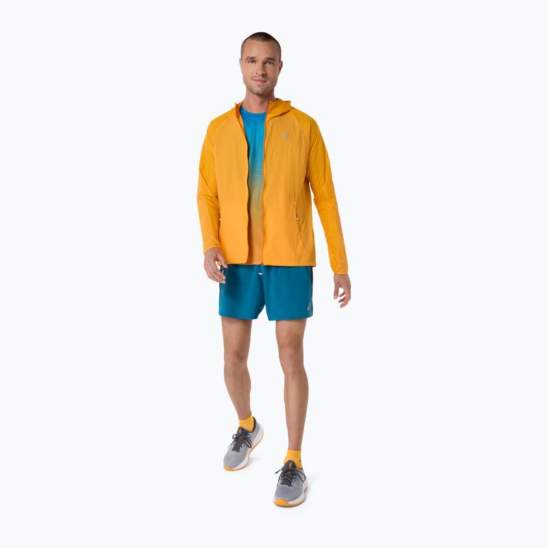 Чоловіча бігова футболка ASICS  Road All Over Print Singlet yamabuki/aegean blue 2