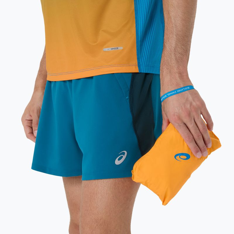 Чоловіча бігова футболка ASICS  Road All Over Print Singlet yamabuki/aegean blue 12