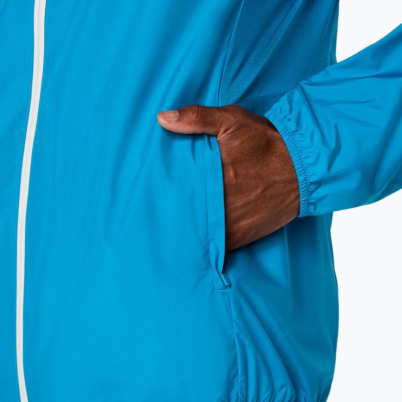 Чоловіча куртка для бігу ASICS Icon aegean blue/cream 9