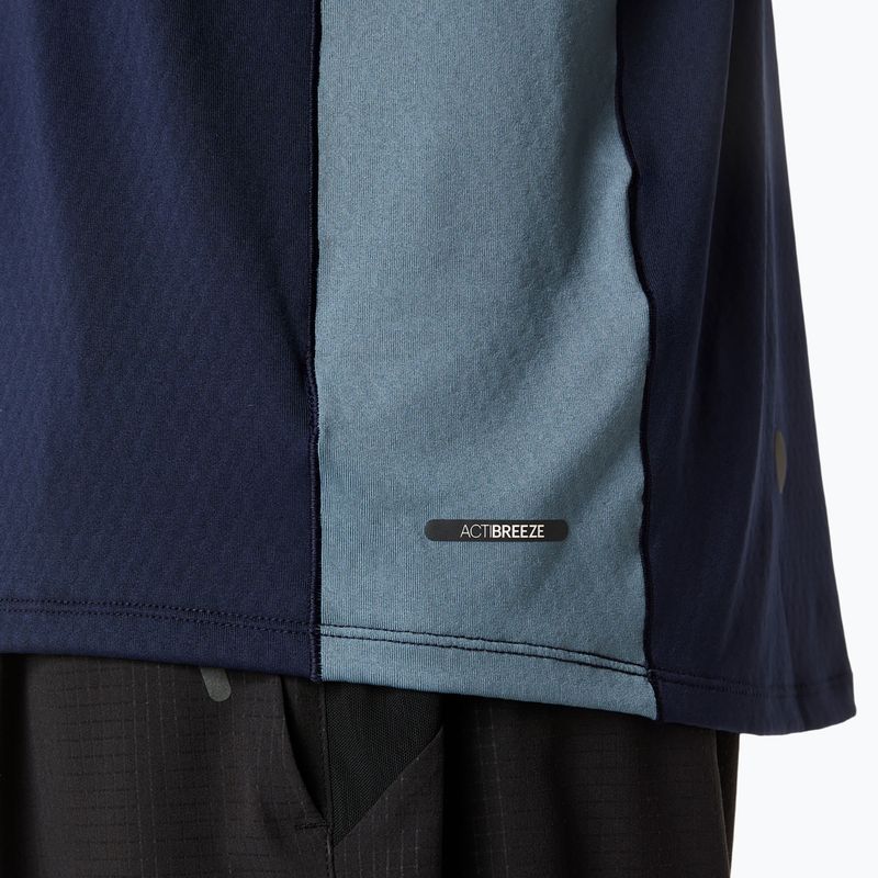 Футболка для бігу чоловіча ASICS Fujitrail Elite SS Top midnight/ironclad 7