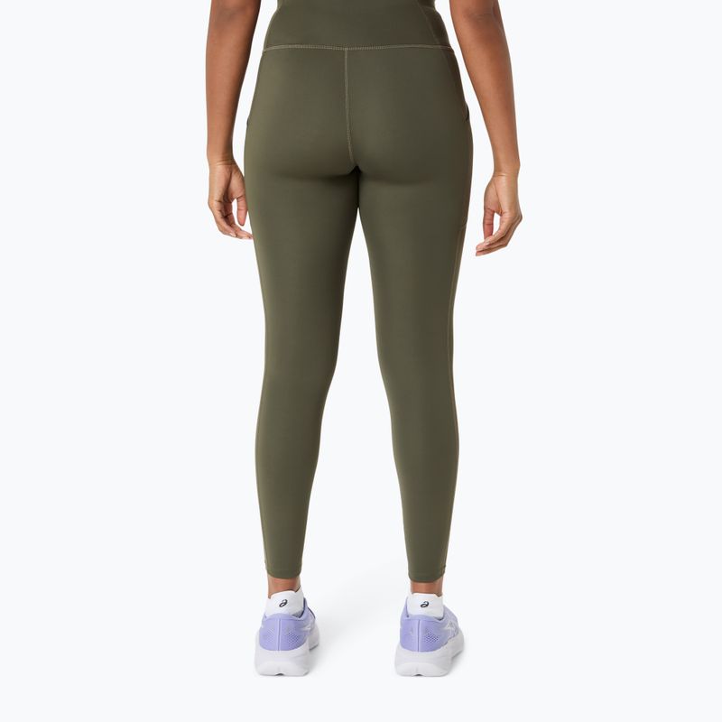 Легінси для бігу жіночі ASICS Core Tight dark olive 2