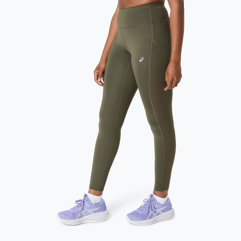 Легінси для бігу жіночі ASICS Core Tight dark olive 3