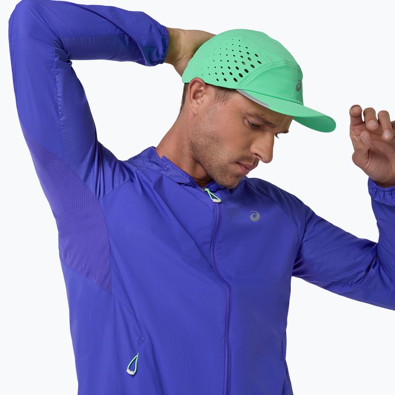 Чоловіча бігова футболка ASICS  Road All Over Print Singlet cobalt burst/illuminate green 9