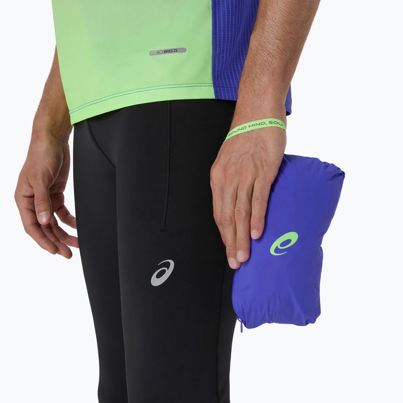 Чоловіча бігова футболка ASICS  Road All Over Print Singlet cobalt burst/illuminate green 13