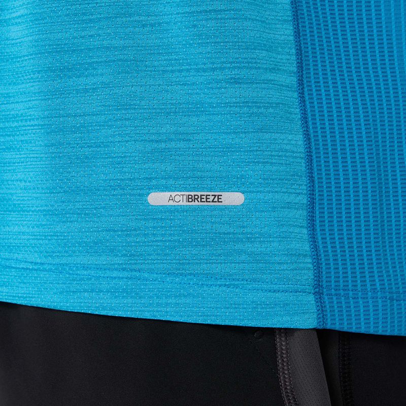 Футболка для бігу чоловіча ASICS Road aegean blue 7