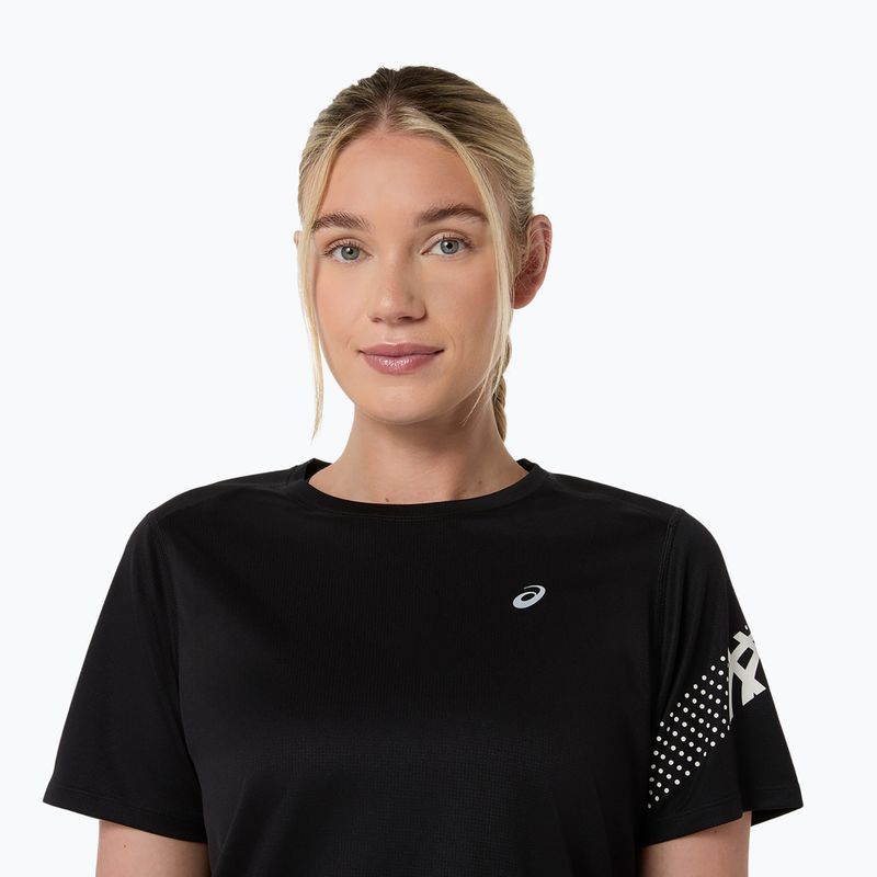Жіноча бігова футболка ASICS Icon SS performance black 5