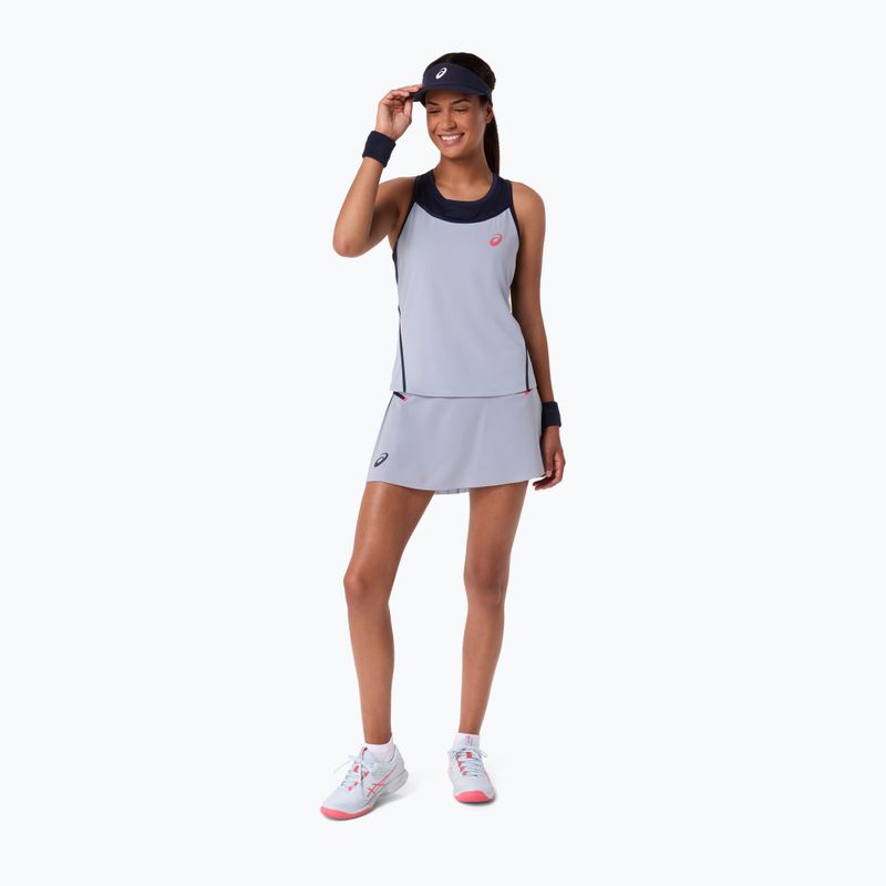 Футболка тенісна жіноча ASICS Match Tank W grey/blue 4