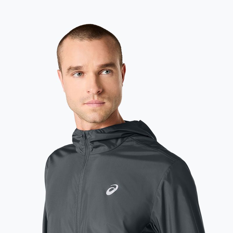 Куртка для бігу чоловіча ASICS Core performance steel grey 4