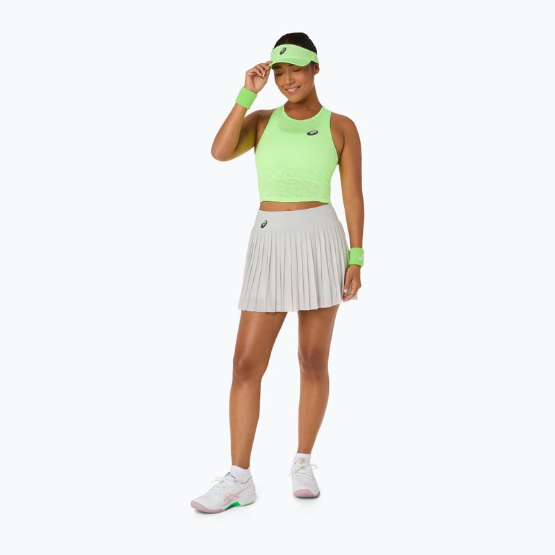 Футболка тенісна жіноча ASICS Match Jaquard Crop Top W illuminate green 4