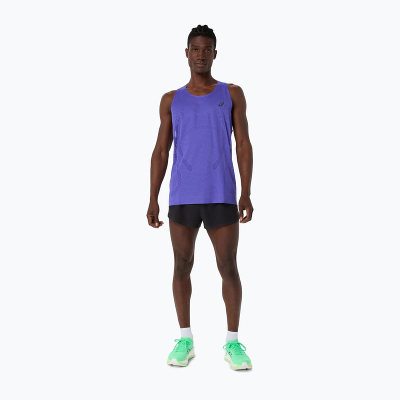 Футболка для бігу чоловіча ASICS Metarun Singlet cobalt burst 2