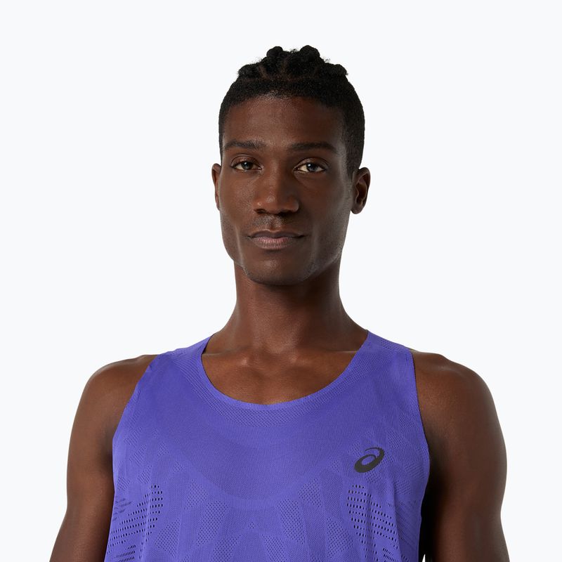 Футболка для бігу чоловіча ASICS Metarun Singlet cobalt burst 6