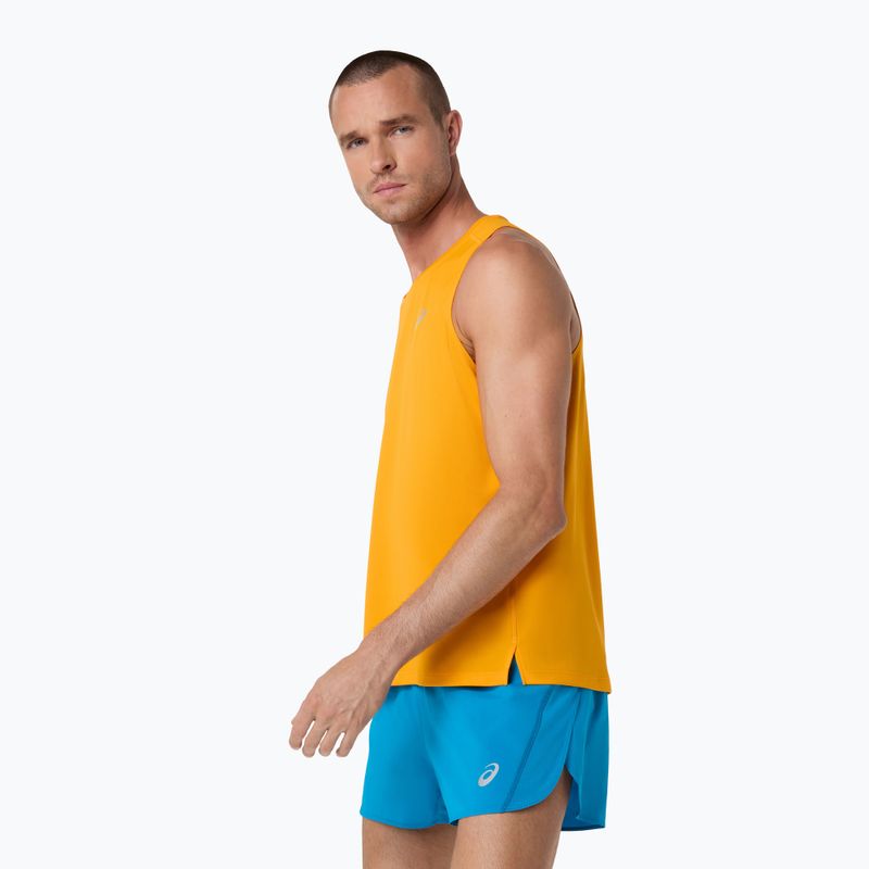 Чоловіча бігова футболка ASICS Core Singlet yamabuki 4