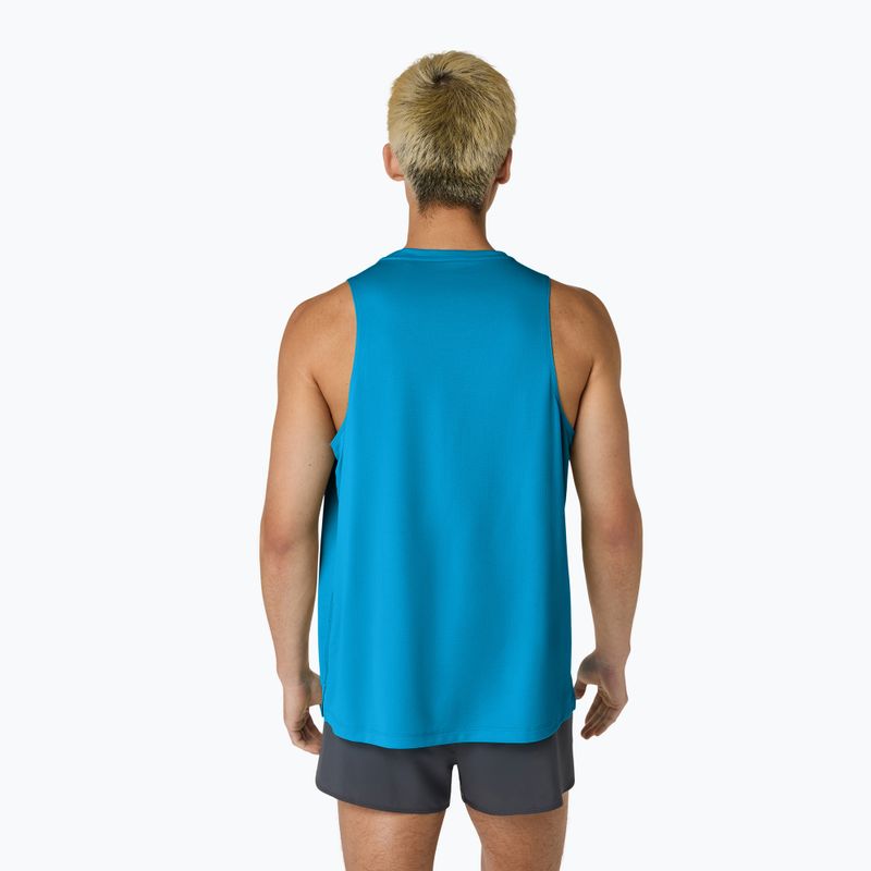 Чоловіча бігова футболка ASICS Core Singlet aegean blue 3