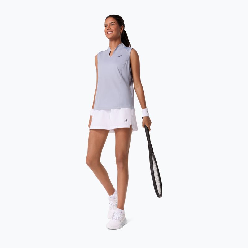 Футболка тенісна жіноча ASICS Court Tank W grey/blue 2