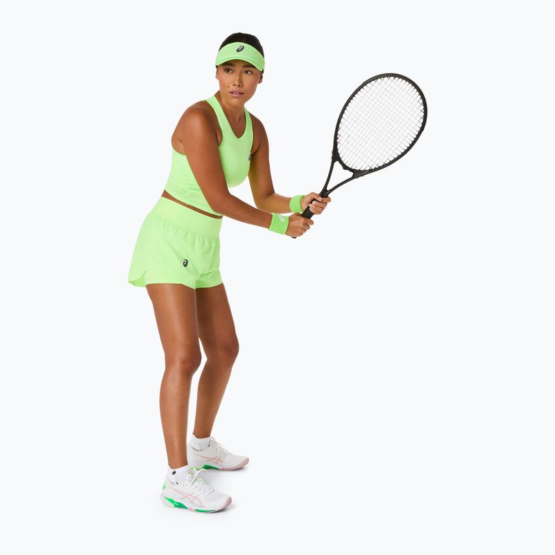 Шорти тенісні жіночі ASICS Match Laser Cut W illuminate green 2