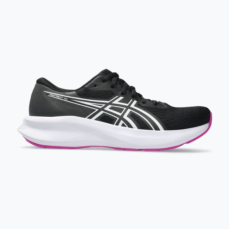 Кросівки для бігу жіночі ASICS Patriot 14 black/digital sakura