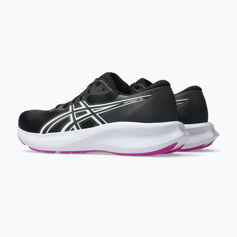 Кросівки для бігу жіночі ASICS Patriot 14 black/digital sakura 4