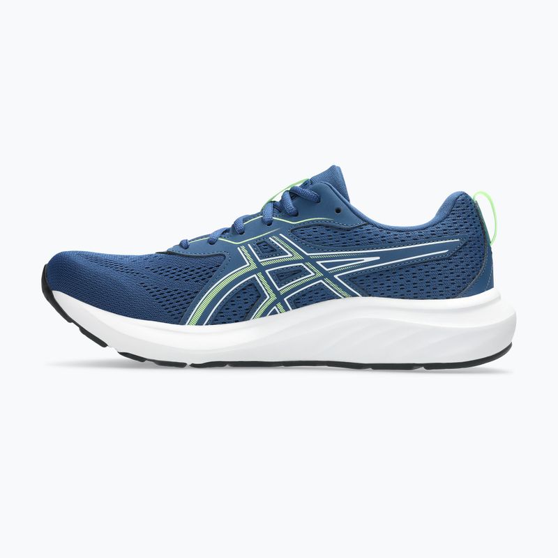 Кросівки для бігу чоловічі ASICS Gel-Contend 9 twilight blue/illuminate green 2