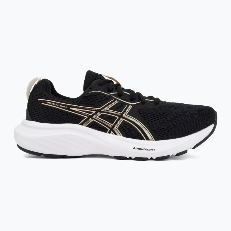 Кросівки для бігу жіночі ASICS Gel-Contend 9 black/apricot crush 2