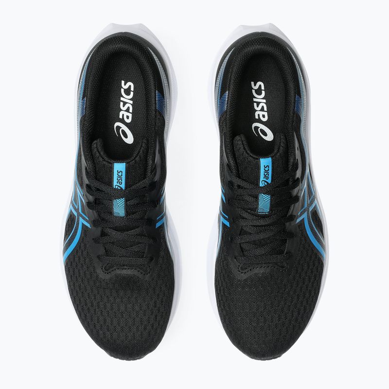 Кросівки для бігу чоловічі ASICS Patriot 14 black/aegean blue 6
