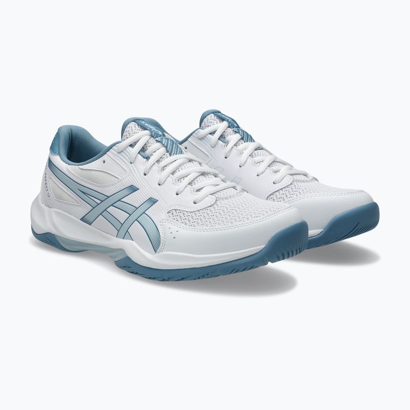 Кросівки волейбольні чоловічі ASICS Gel-Rocket 12 lichen rock/tranquil teal 3