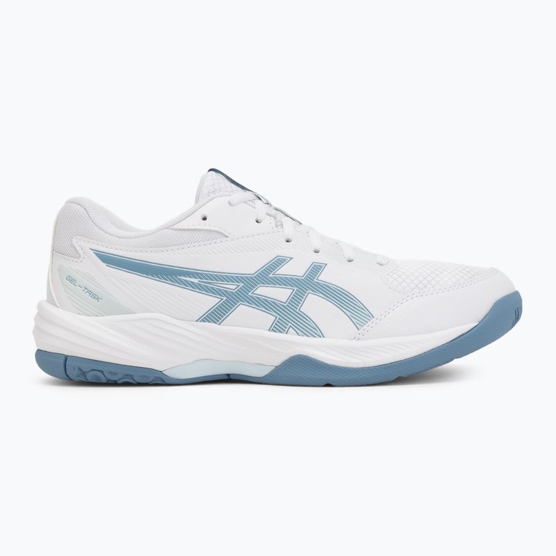 Кросівки чоловічі ASICS Gel-Task 4 white/saba blue 2