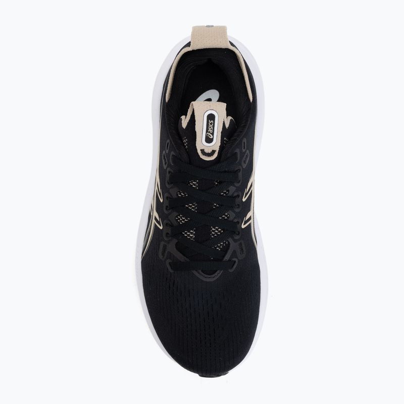 Жіночі бігові кросівки ASICS Gel-Nimbus 28 black/feather grey 5